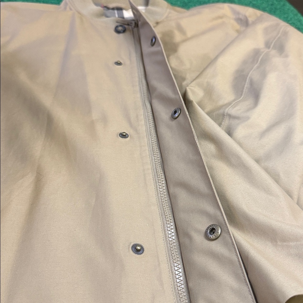 Barbour Bromar/ Weatherproof Men's Trench Overcoat/Jacket (Tan / Size Medium) - Picture 4 of 7